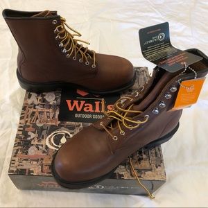 Men’s Walls Daxton leather work boots (size 9 U.S / 43  Euro) — new in box